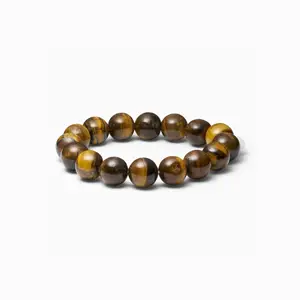 Soï - Chunky Tiger Eye - Krystal armbånd - Healing - 12 mm